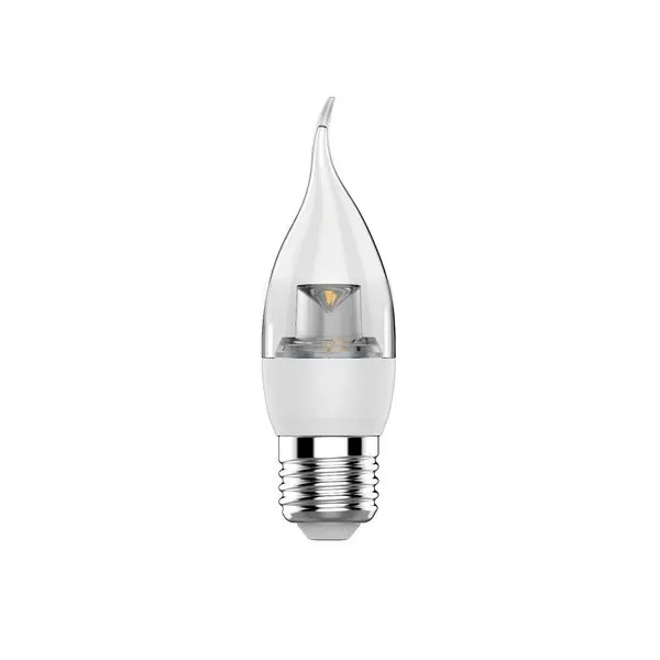 Lâmpada LED vela chama E27 bivolt 3.5W 3000K amarela 260lm Osram