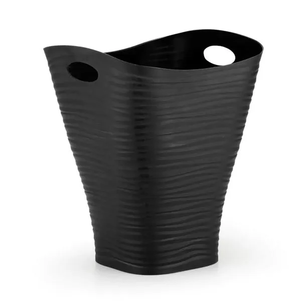 Cesto Lixeira Eco Dunas 6,5 Litros Preto Dasplast