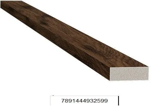 Fileta Santa Luzia Poliestireno Ipê Escuro 2,35x8x280 2Unidades