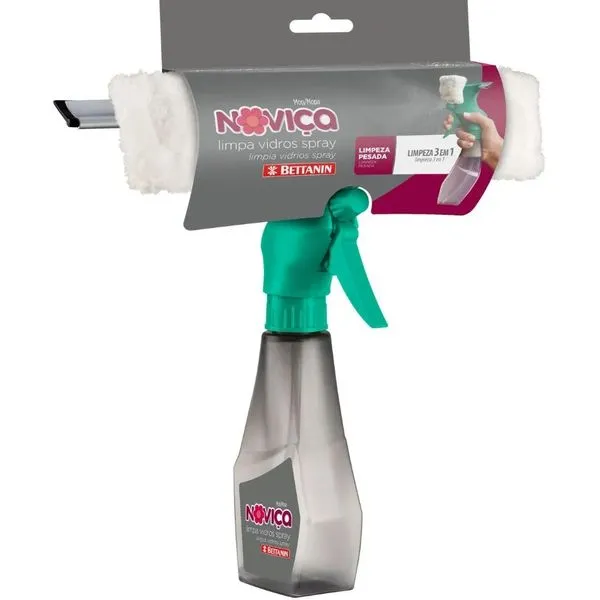 Limpa Vidros Spray Plástico Noviça Bettanin