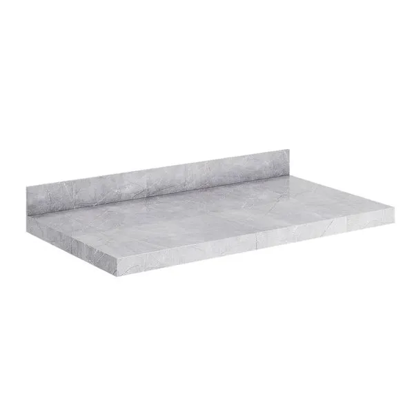 Prateleira Porcelanato Veneza 80Cm Grafite Darabas