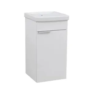 Kit Gabinete Lavanderia com Tanque Branco 75cm Celite Kit Gabinete Lavanderia com Tanque Celite 7 Litros 75cm Branco