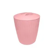 Cesto de lixo groove, rosa quartzo - Ou