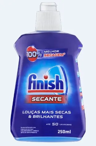 Secante p/ Lava Louças Abrilhantador 250mL Finish