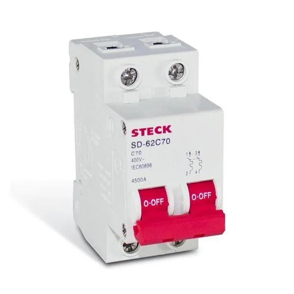 Disjuntor Serie Sd62 40A 2P Curva C Steck