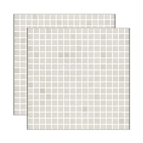 Pastilha Vidrissímo 32x32cm off white mini Portobello