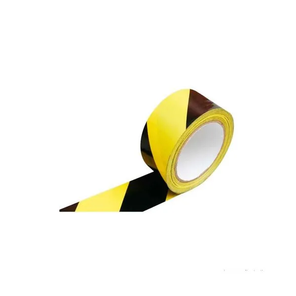 Fita de Demarcação Amarelo e Preto 48mmx14m Norton Fita de demarcamento de solo 4,8cm x 14m amarela e preta Norton