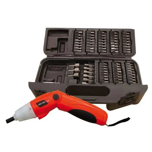 Parafusadeira à bateria 127V 4,8v com 80 peças Prosteel