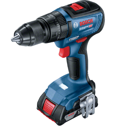 Parafusadeira E Furadeira De Impacto A Bateria 18V Motor Brushless 2 Baterias Bosch