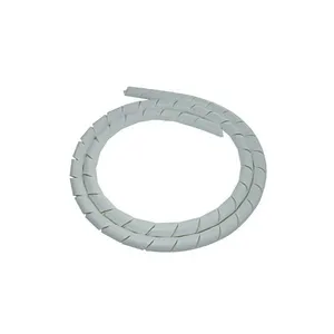 Organizador de fios espiral 1" 1 metro preto Kit-Flex