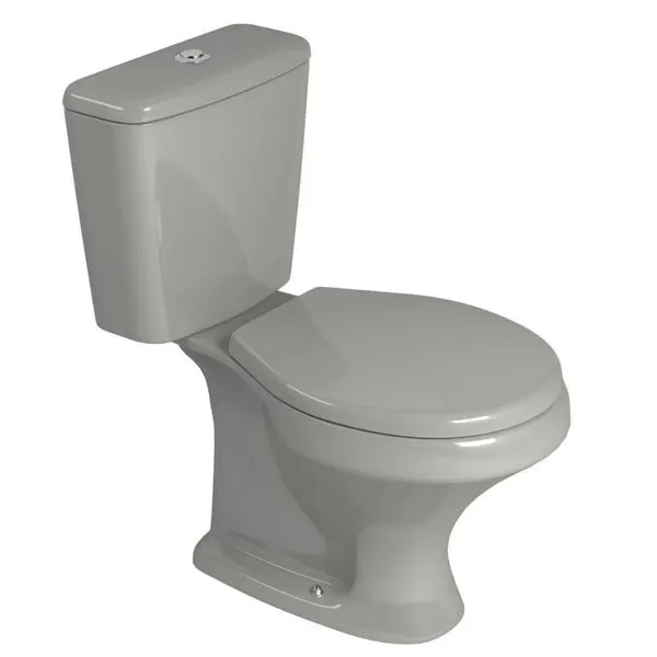 Bacia Para Caixa Acoplada Ravena Cinza Deca