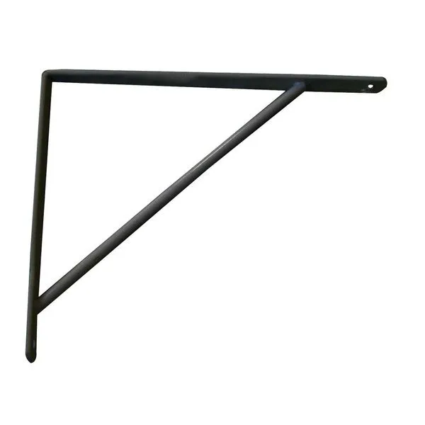 Suporte para prateleira leve 20cm preto Zamar