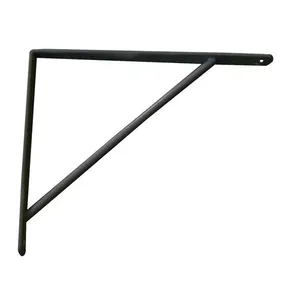 Suporte para prateleira leve 20cm preto Zamar