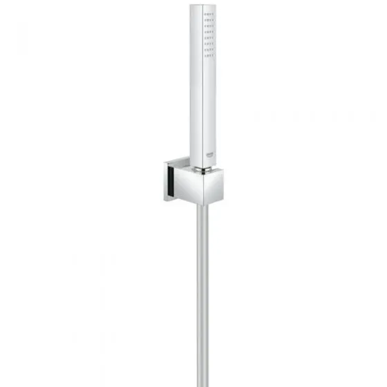 Ducha manual com suporte e flexível 1,250 mm 1 jato cr linha euphoria cube stick Grohe
