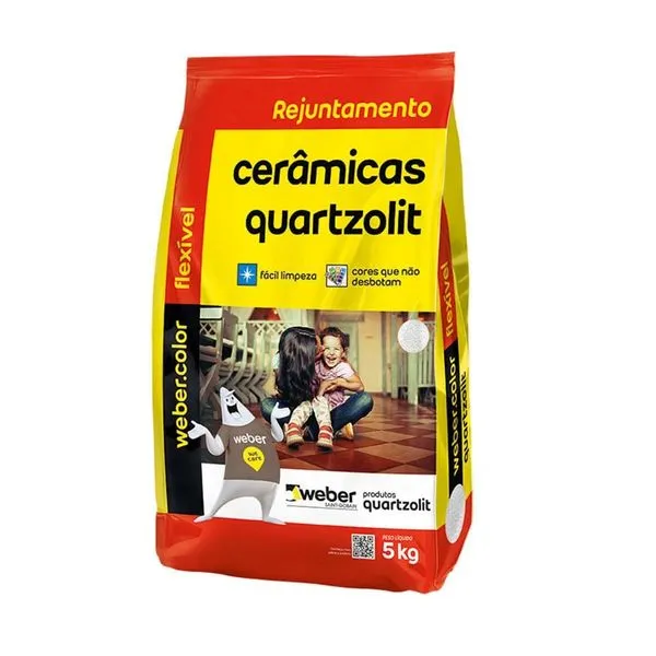 Rejunte Cerâmicas Caramelo 5KG Quartzolit