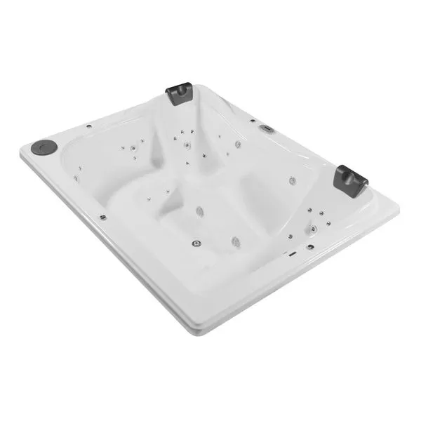 Hidromassagem Eccelenza Gran Luxo 6 jatos 240x190cm branca Astra