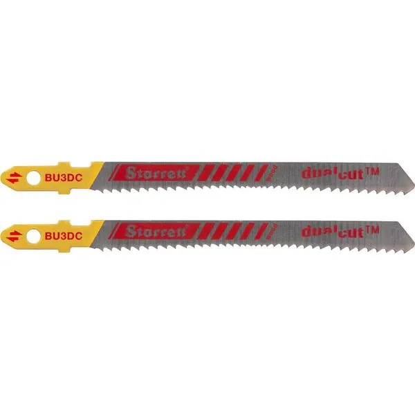 Lâmina de serra tico-tico cartela com 2 peças BU3DC-2 - STARRETT