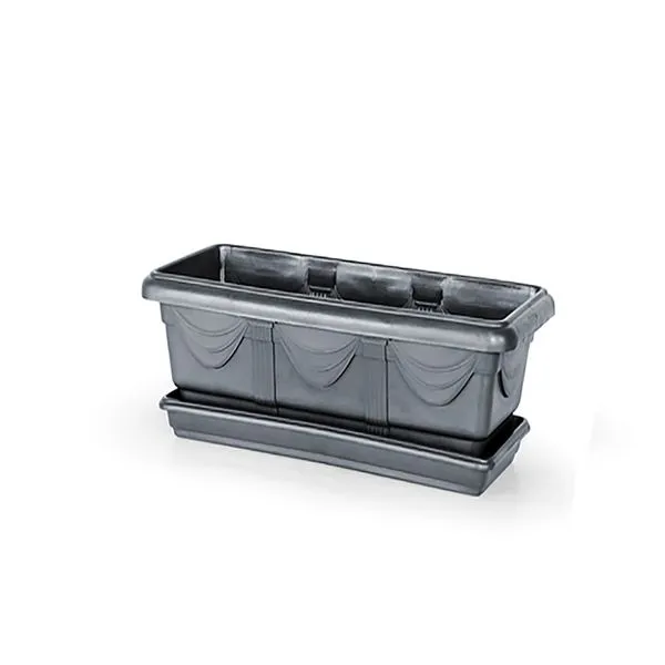 Jardineira Romano Preta Nutriplan 35 cm
