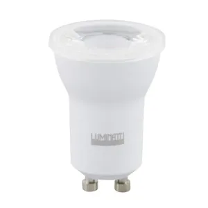 Lâmpada LED Mini Dicroica MR11 GU10 4W Bivolt Luminatti Lâmpada de LED Mini Dicroica MR11 4W GU10 250 Lúmens Luz Branca