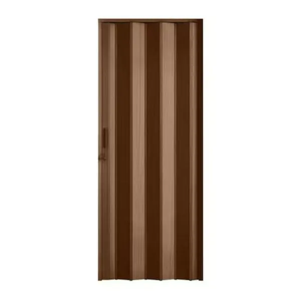 Porta Sanfonada com Trinco PVC 60x210cm Imbuia BCF