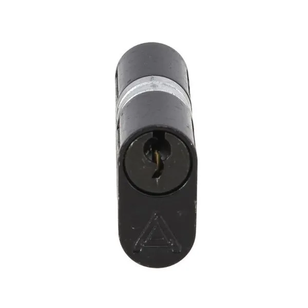Cilindro Fechadura Roscado Máquina 44Mm C400 Preto Fosco Aliança