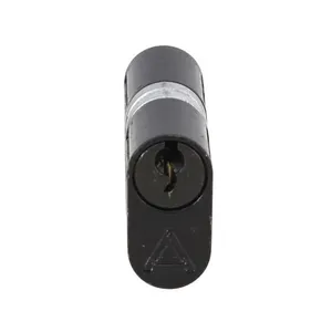 Cilindro Fechadura Roscado Máquina 44Mm C400 Preto Fosco Aliança