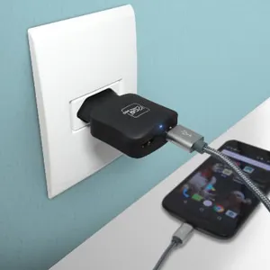 Tomada c/ 2 USB 2,1AMPS Pro i2GO
