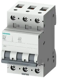 Disjuntor 5SL1 280-7MB Curva C 80A Monopolar 3KA 380/200VCA Siemens