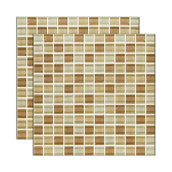 Pastilha Vidrissímo 30x30cm mix dourado Portobello