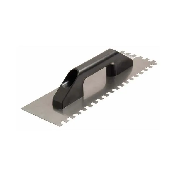 Desempenadeira Aço 38 Cm Dentada 10 X 10 Mm Com Cabo Plástico Cortag