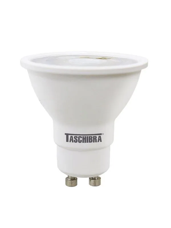 Lampada LED Dicroica MR16 TDL 40 / 7W 2700K GU10 DIM Taschibra