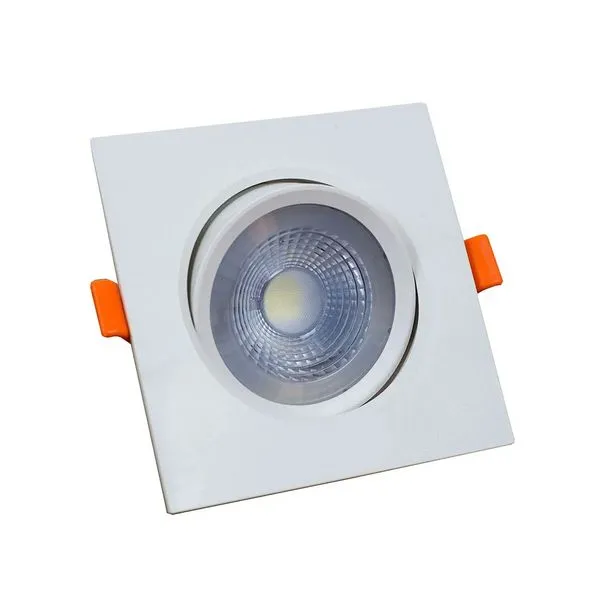Spot de Embutir Quadrado Easy Led 5W 6500K Branco LLumm Bronzearte Spot Embutir Easy Led Quadrado 5W 6500K Branco LLumm Bronzearte