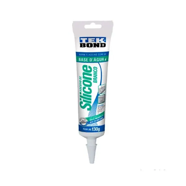 Adesivo de silicone base d'agua 130g Tekbond
