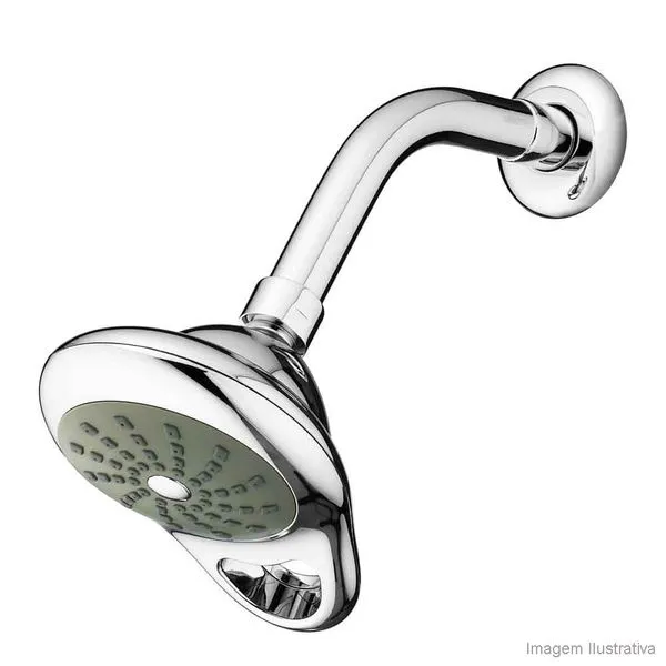 Ducha Loren Roma 7012 C16 cromado Lorenzetti