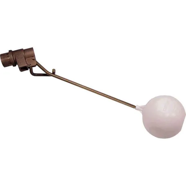 Torneira de bóia para caixa d'agua 1/2" DN15 anti-corrosiva bronze cromada Deca