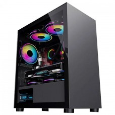 Gabinete Gamer BRX Blazer Mid Tower Vidro M-ATX | Terabyte