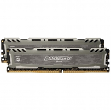 Memória DDR4 Crucial Ballistix Sport Lt, 32GB (2x16GB) 3000MHz, Grey, BLS2K16G4D30BESB