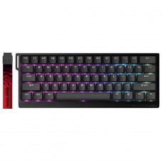 Teclado Magnético Gamer Madlions MAD60HE, RGB, Switch Magnetic Amber Pro, 65%, ANSI, Preto