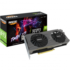 Placa de Vídeo INNO3D GeForce RTX 3050 TWIN X2, 6GB, GDDR6, DLSS, Ray Tracing, N30502-06D6-1711VA60