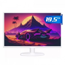 Monitor Gamer 3Green, 19,5 Pol, LED, 75Hz, 2ms, HDMI/VGA, Branco, M195BHD - Open Box