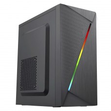 Gabinete BRX Vortex BM20 M-ATX RGB Preto | Terabyte