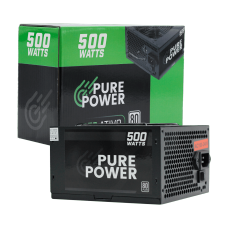 Fonte Pure Power 500W 80 Plus White PFC Ativo | Terabyte