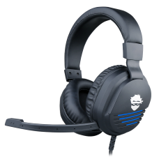 Headset Gamer Ninja Naga, 3.5mm + USB, PC, Rainbow, Drivers 40mm, Black. - Open Box