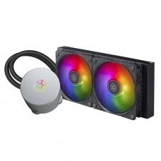 Water Cooler SilverStone IceMyst, 240mm, ARGB, Intel-AMD, Controladora, Black, SST-IM240-ARGB