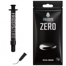 Pasta Térmica Friosys Zero 1g, 74W/m-K, Composto de Metal Líquido, FSYZER1G - Open Box