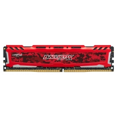 Memória DDR4 Crucial Ballistix Sport LT, 8GB 2400MHz, Red, BLS8G4D240FSEK