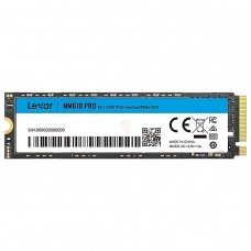 SSD Lexar NM610 Pro, 500GB, M.2 NVMe, leitura De 3000MBs, Gravação 1700MBs, Preto, LNM610P500G-RNNNG - Open Box
