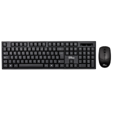 Combo Dr. Office, Mouse e Teclado, Sem Fio, Black, SDR-0303-B