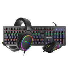 Combo Gamer SuperFrame Teclado, Mouse e Headset Velka