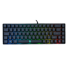 Teclado Gamer Ninja Black Noir RGB Membrana ABNT2 | Terabyte